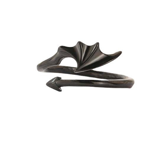 Wholesale Punk Bat Alloy Earrings